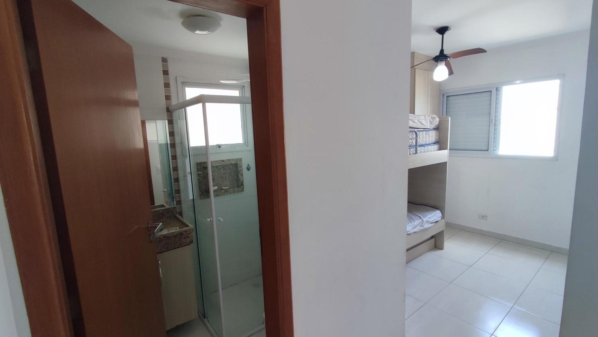 Apartamento Praia Grande Aviacao - 30 Mts Da Praia Bagian luar foto