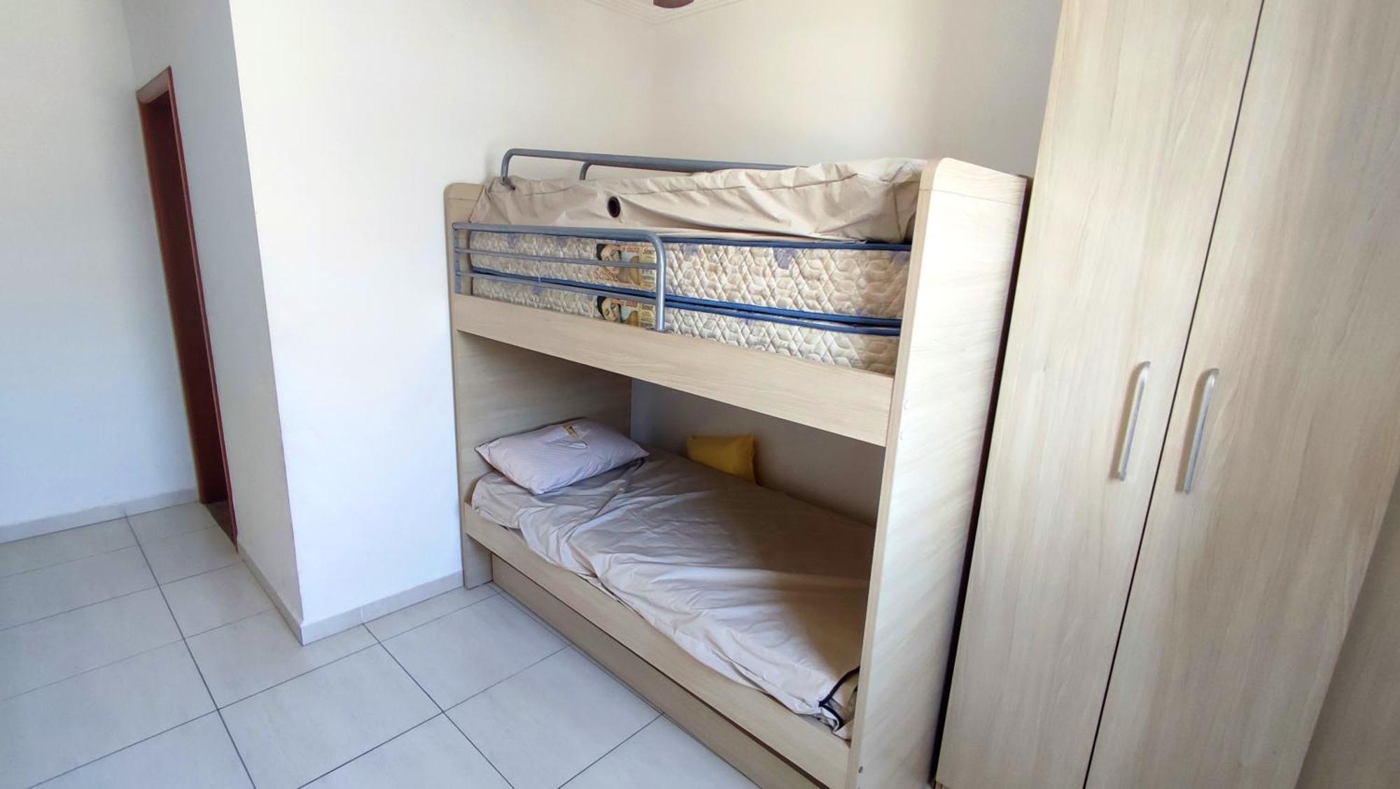 Apartamento Praia Grande Aviacao - 30 Mts Da Praia Bagian luar foto